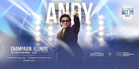 Andy in Concert Flyer