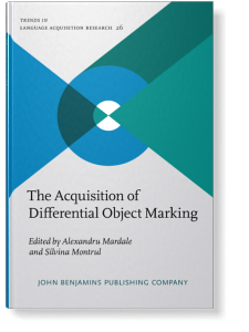 book cover of The Acquisition of Differential Object Marking